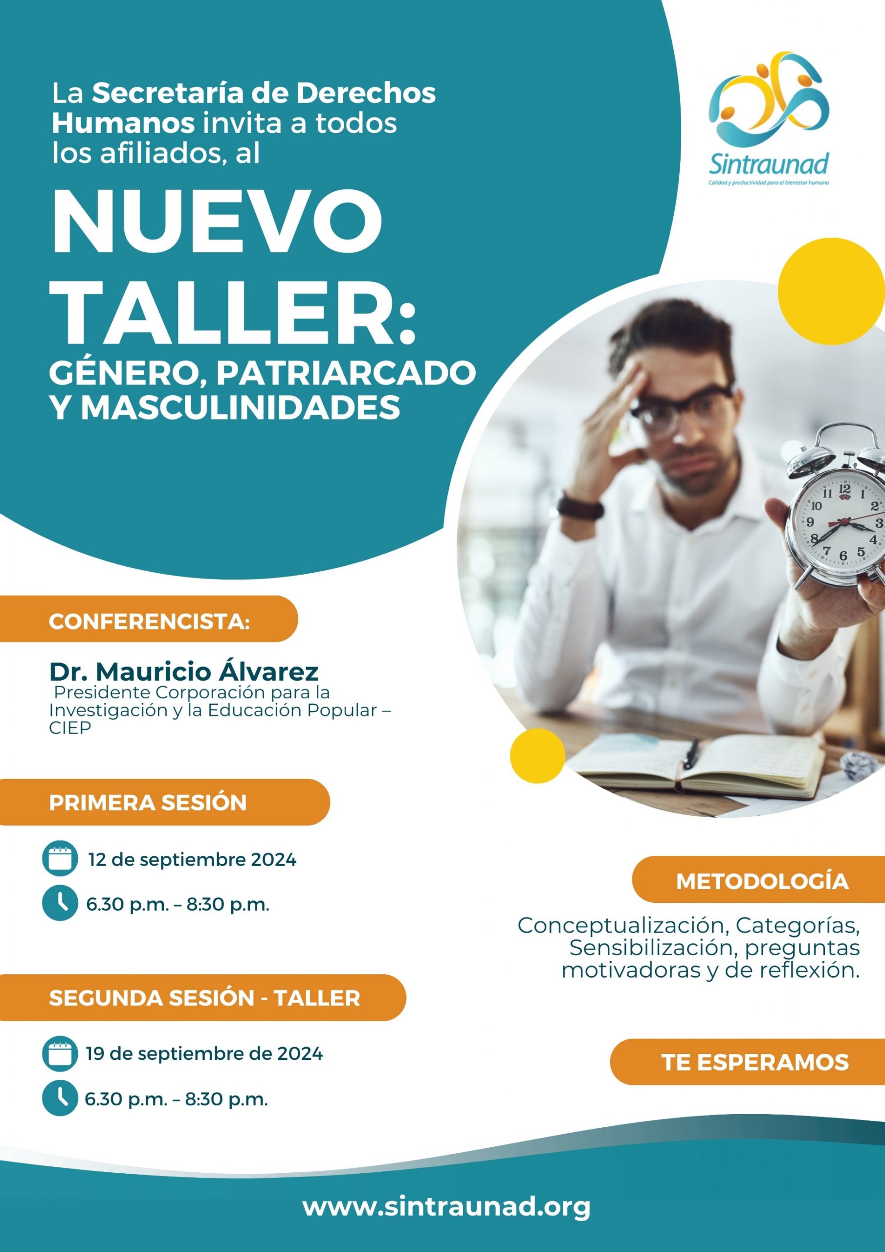 Nuevo taller: Género, patriarcado y masculinidades